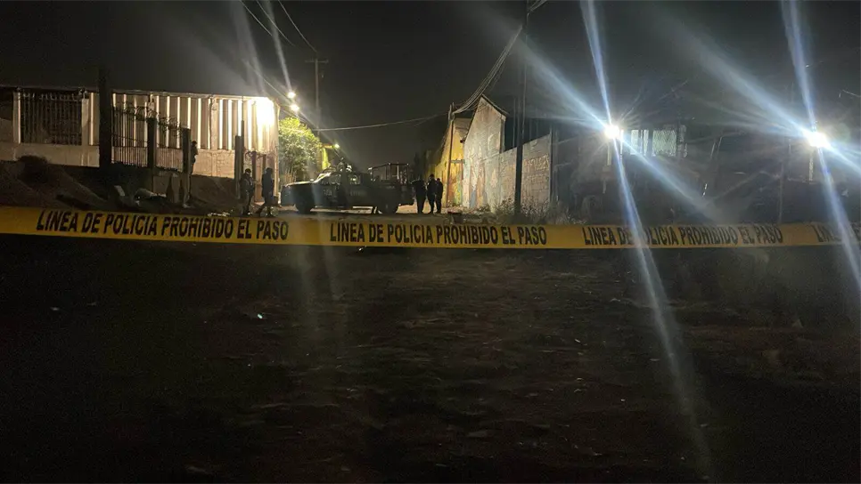 Autoridades acudieron al lugar para investigar. (FOTO: Ángel Beltrán).