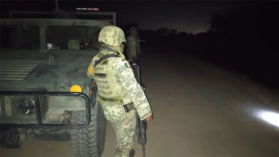 Una fuerte presencia militar se dio en la zona. (FOTO: Luz Noticias).