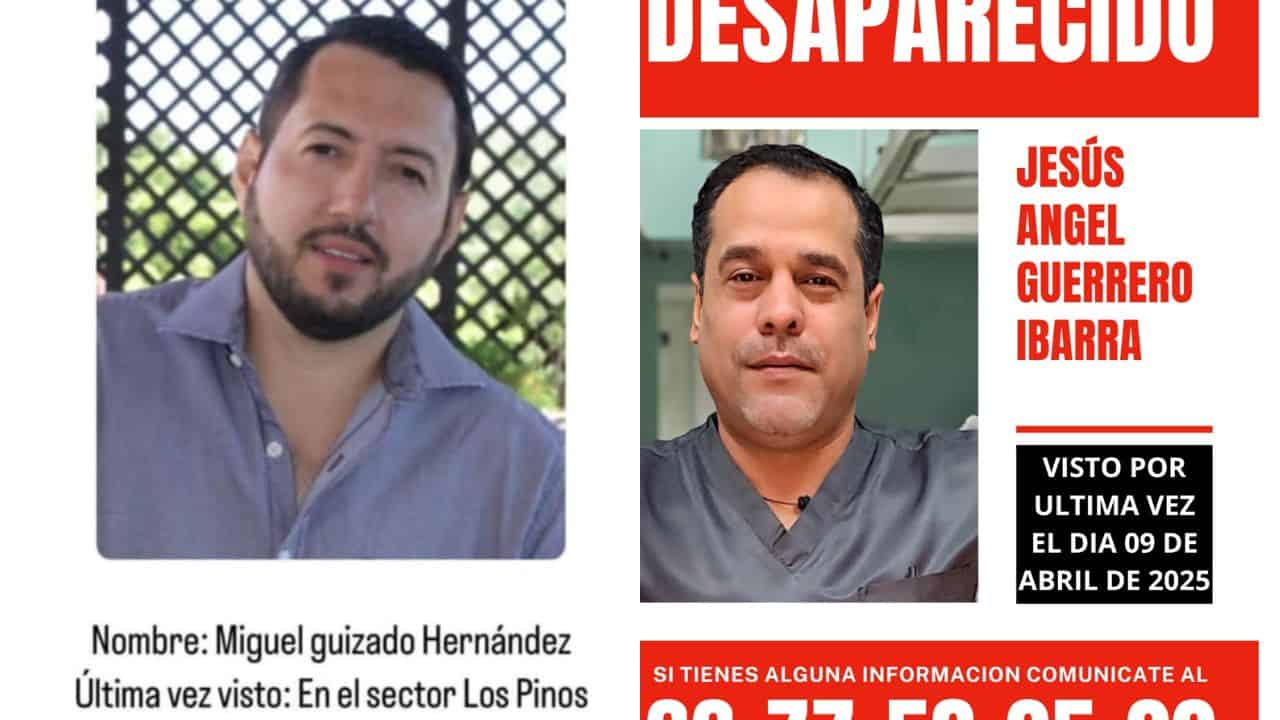 Cualquier información que ayude a dar con su paradero favor de proporcionarle a los teléfonos que aparecen en las fichas de búsqueda o al servicio de emergencias 911