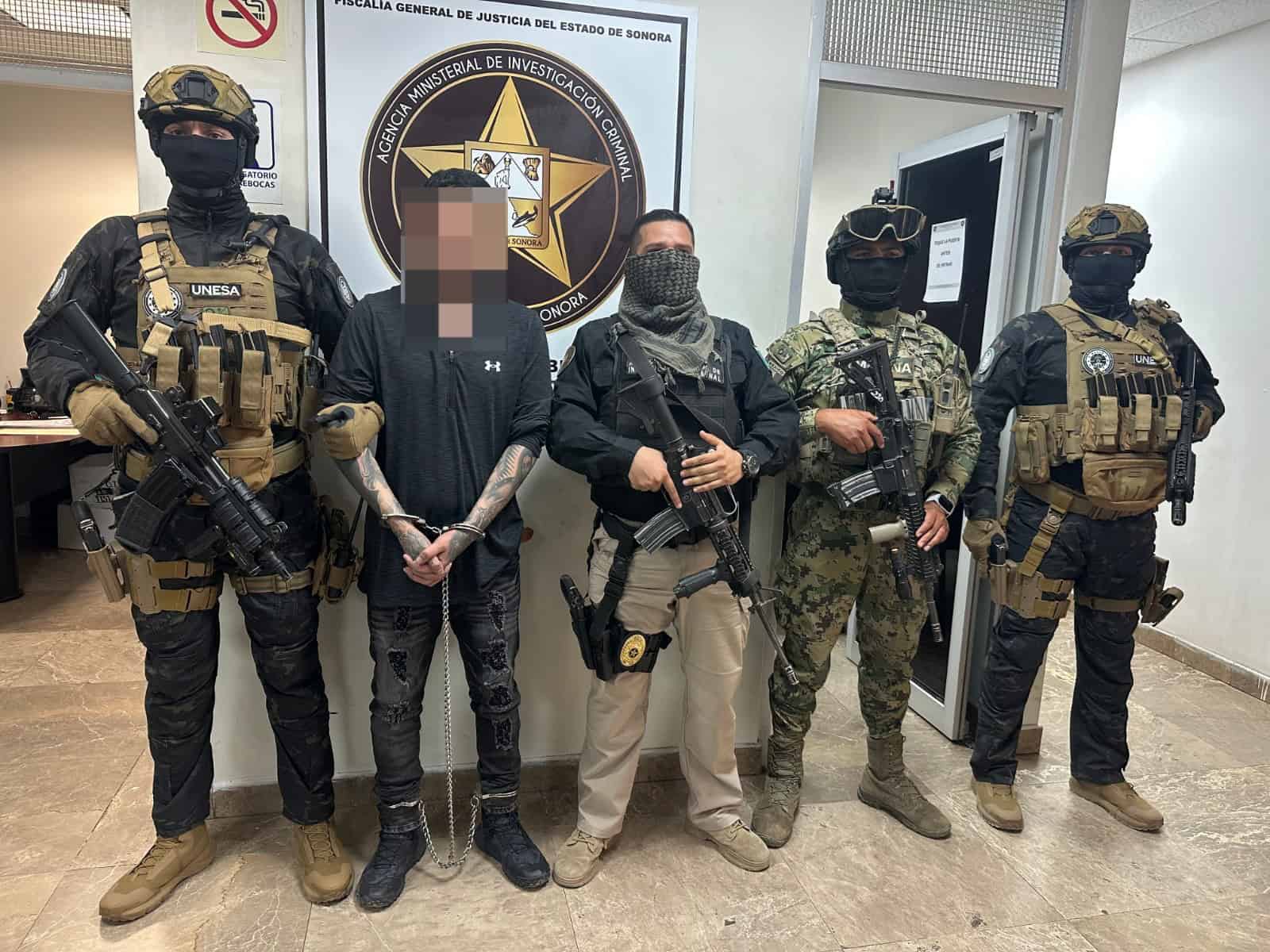 Elementos de la Unesa realizaron la captura. (FOTO: Cortesía).