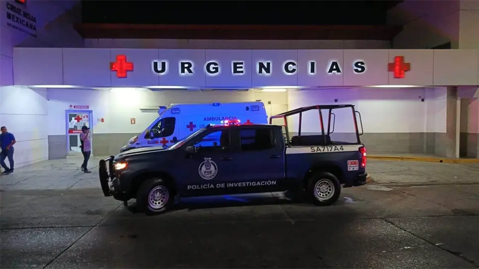 La mujer presentó una herida producida por proyectil de arma de fuego en la espalda baja