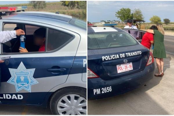 Policías localizan a un adolescente reportado extraviado en Ahome
