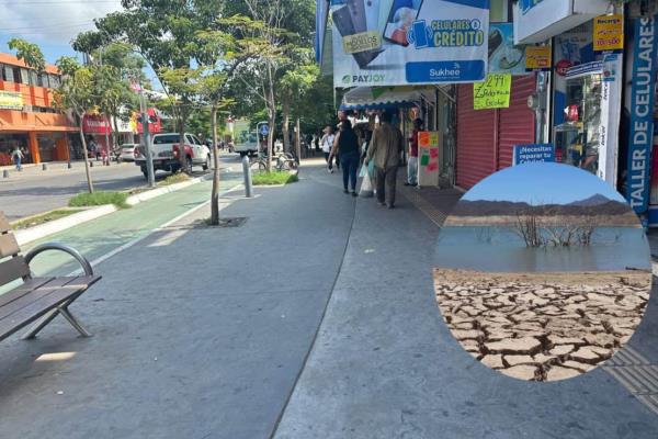 Crisis agrícola y sequía en Sinaloa afectan comercio, turismo e industria 