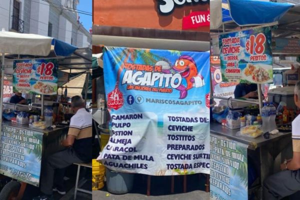 Las Tostadas de Agapito, baratas y todo un manjar en el Centro de Mazatlán ¿Cómo llegar?