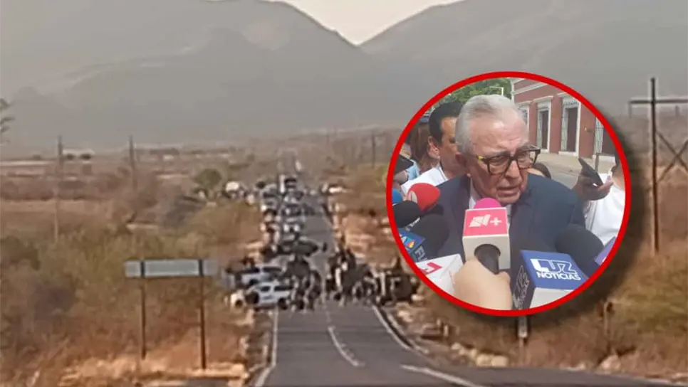 Enfrentamientos en Salvador Alvarado fueron producto de operativos militares, la carretera ya está libre”: Rocha Moya