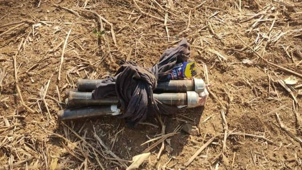 El personal militar fue informado para después ser maniobras y desactivar el artefacto y así evitar accidentes lamentables