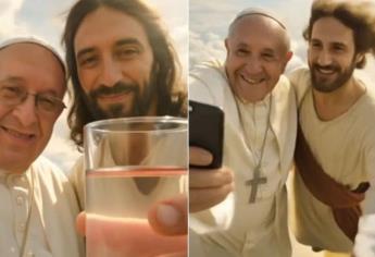 Así se vería el Papa Francisco con Jesús y la Virgen María, según un video creado con inteligencia artificial