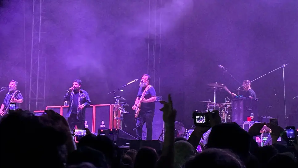 Molotov puso un gran ambiente durante su presentación. (FOTO: Mayhan Barraza).