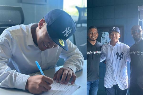 El mochitense Felipe Guerrero, de 17 años, firma con los Yankees de Nueva York