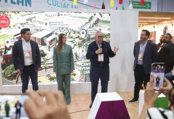 Rocha presenta proyecto del Centro de Convenciones de Culiacán en el Tianguis Turístico de Baja California