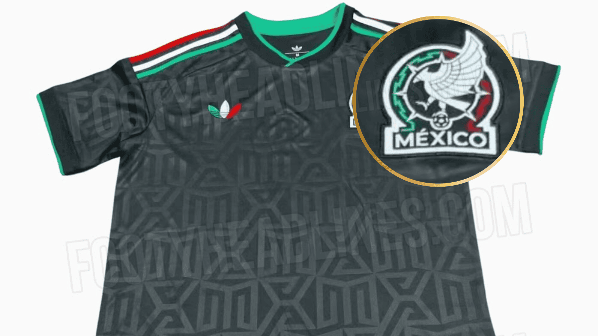 Así luciría la playera de la Selección Mexicana. (FOTO: Footy Headlines).