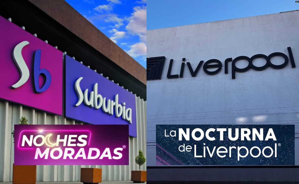 FOTO: La Venta Nocturna de Liverpool y las Noches Moradas de Suburbia ¿en la misma fecha?