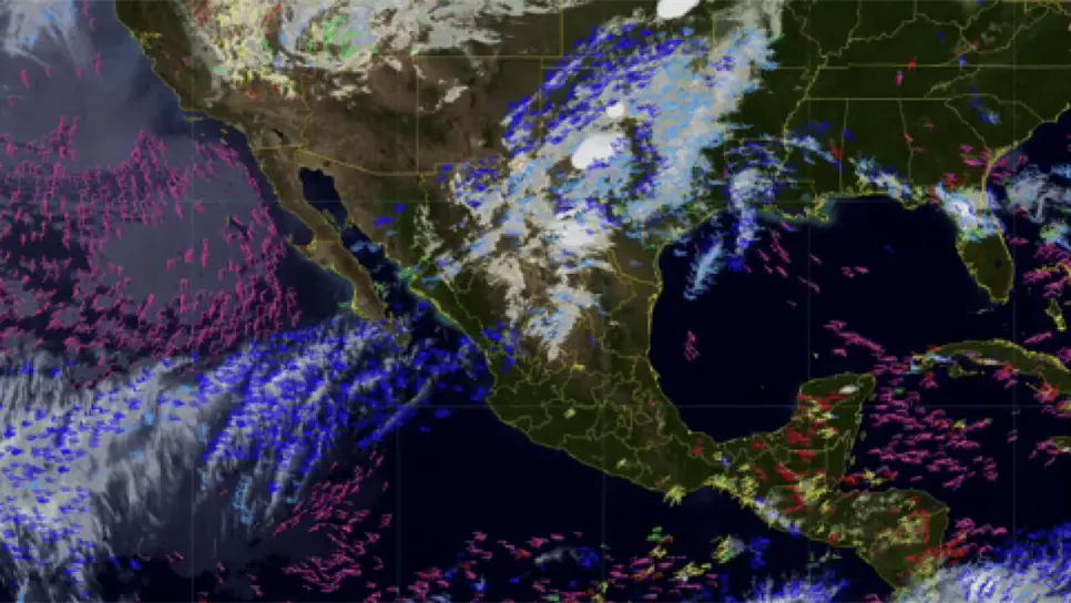 Algunas regiones en el norte y noreste del país presentarán lluvias. FOTO: Conagua.