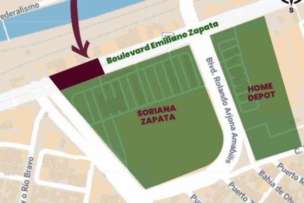 Este jueves 1 de mayo cerrarán la circulación del bulevar Zapata en Culiacán
