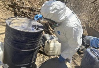 Aseguran un laboratorio clandestino en Cosalá