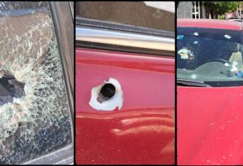 Balean vehículo a las afueras del CBTIS en Culiacán, alumnos se resguardan por seguridad