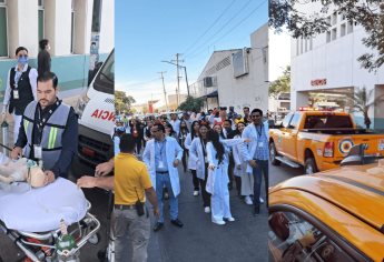 Hospital Pediátrico de Culiacán realiza simulacro de incendio 