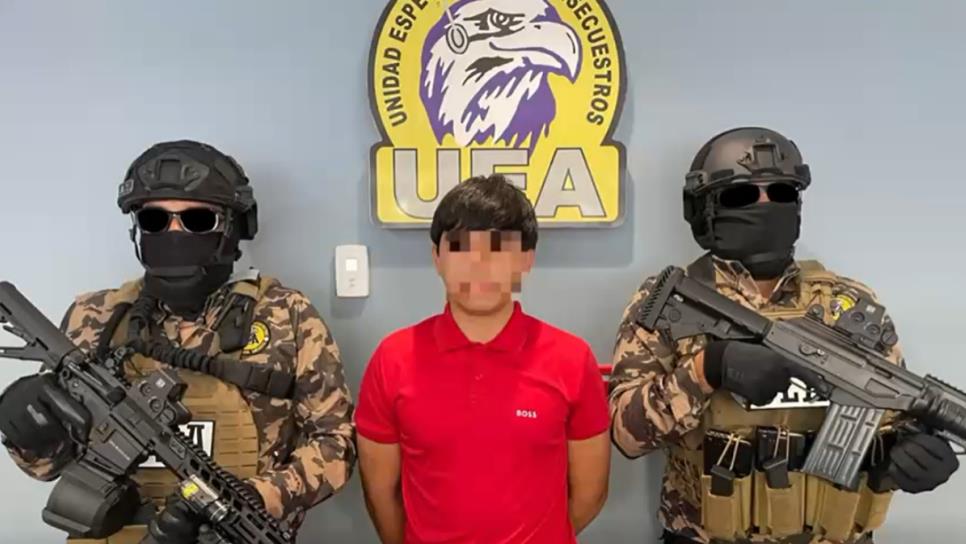 Joven es detenido en Culiacán por el secuestro de un comerciante