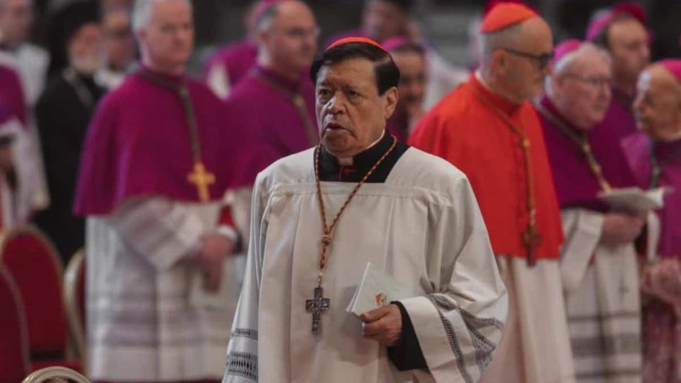 ¿El cardenal Norberto Rivera participará en el Cónclave para elegir al sucesor del papa Francisco? ¿El cardenal Norberto Rivera participará en el Cónclave para elegir al sucesor del papa Francisco?