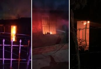 Atacan a balazos e incendian dos viviendas en la colonia El Barrio, en Culiacán