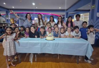 Stereo 1 celebra el Dia del Niño con una gran fiesta, boliche, dulces, pizza y pastel