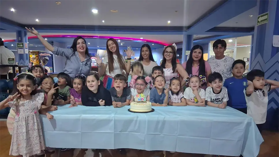 Los pequeños celebraron a lo grande el Día del Niño. (FOTO: Luz Noticias).