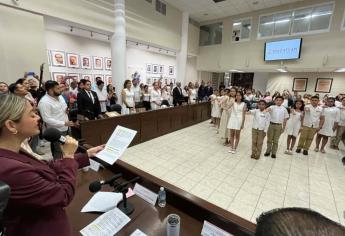 Día del Niño se conmemora en Mazatlán con toma de protesta del Cabildo Infantil