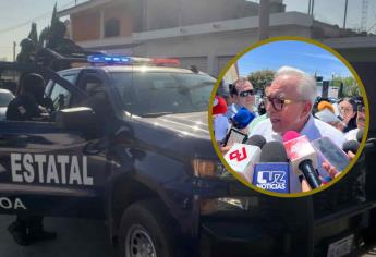 Rocha Moya proyecta incorporar 500 Policías Estatales para reforzar la corporación