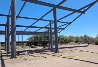 Muere trabajador tras caer de estructura metálica en la Zona Industrial de Guasave