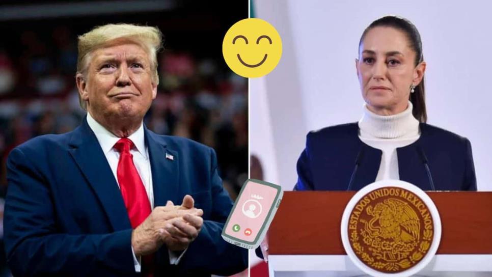Sheinbaum y Trump sostienen conversación; acuerdan un mejor balance comercial Sheinbaum y Trump sostienen conversación; acuerdan un mejor balance comercial