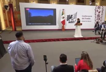 Sheinbaum desmiente video de enfrentamiento en Elota; se trata de bombardeos en Medio Oriente