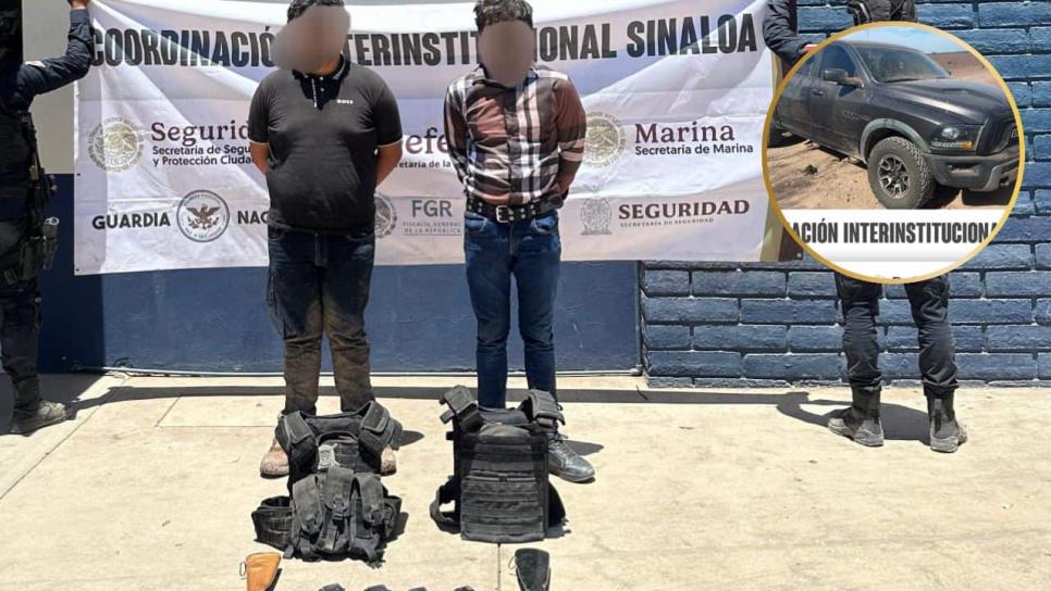 Detienen a dos civiles en Costa Rica y aseguran armamento y un vehículo en Culiacán Detienen a dos civiles en Costa Rica y aseguran armamento y un vehículo en Culiacán