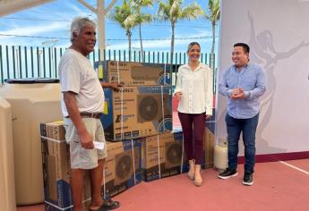 “Peso a peso del bienestar”: Más de un millón de pesos en apoyos fueron entregados a familias mazatlecas