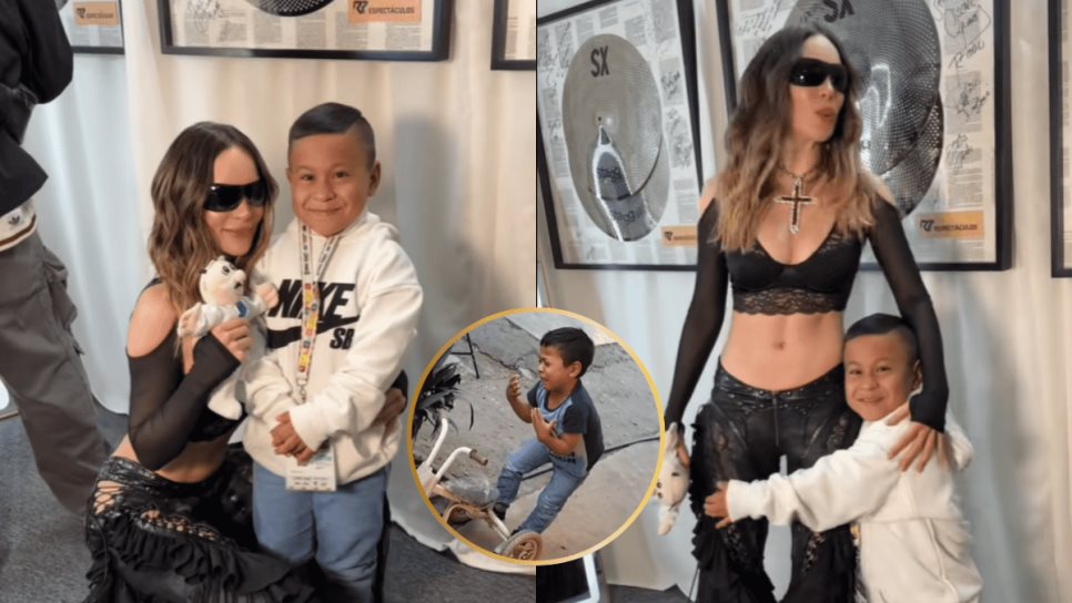 Chucho conoce a Belinda y le roba el corazón en la Feria de Puebla 2025 | VIDEO Chucho conoce a Belinda y le roba el corazón en la Feria de Puebla 2025 | VIDEO