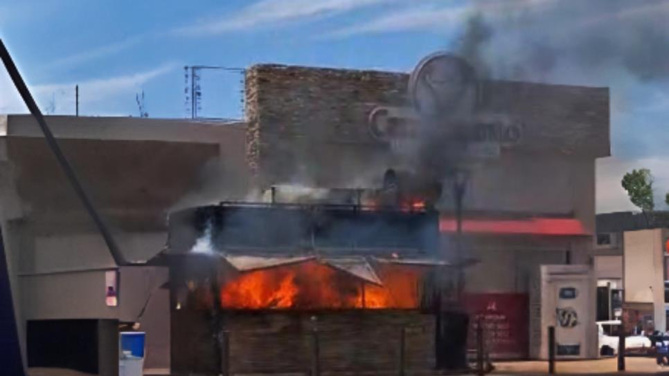 Se incendia carnicería en el sector de Valle Alto en Culiacán Se incendia carnicería en el sector de Valle Alto en Culiacán