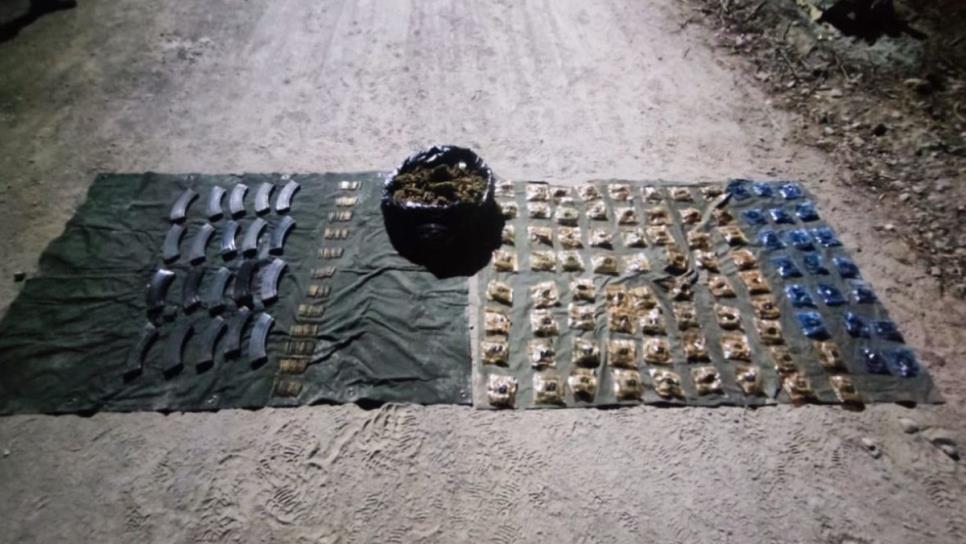 Decomisan armas, explosivos y droga en Mazatlán y San Ignacio Decomisan armas, explosivos y droga en Mazatlán y San Ignacio