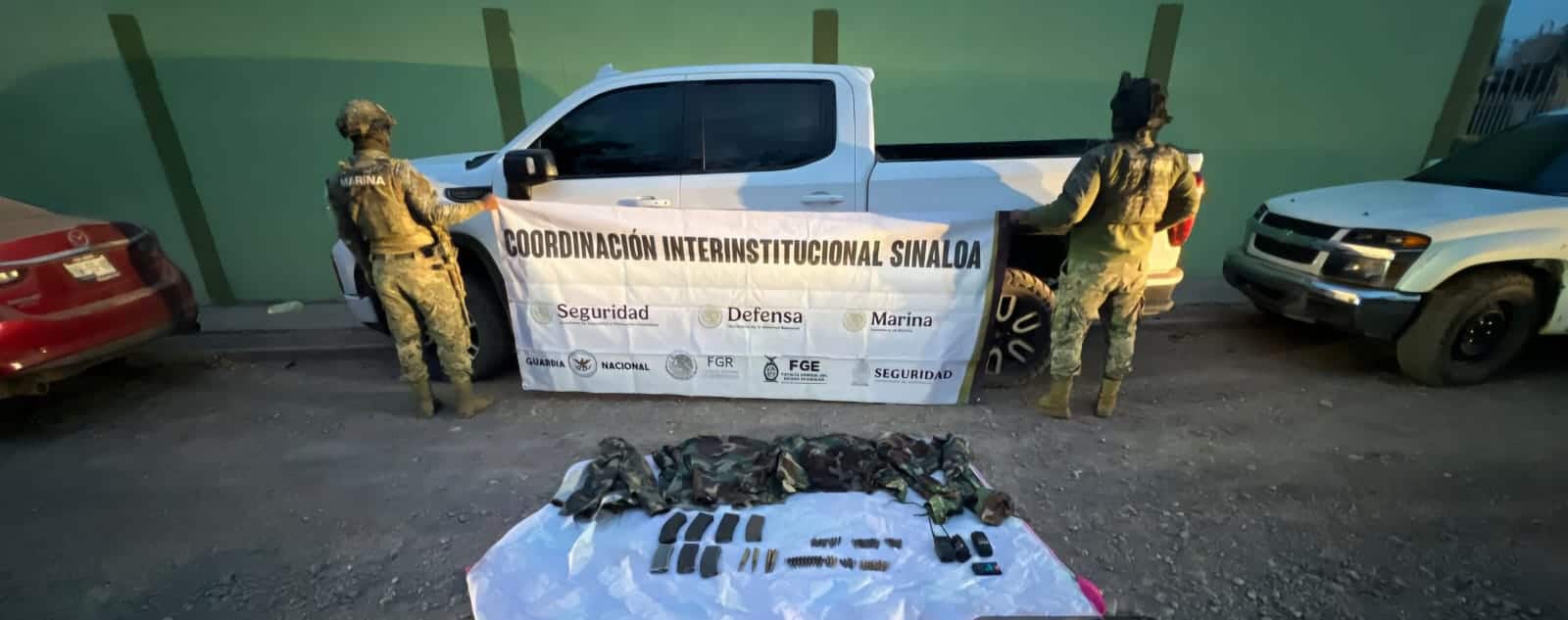 Cientos de cartuchos fueron asegurados. (FOTO: Cortesía).