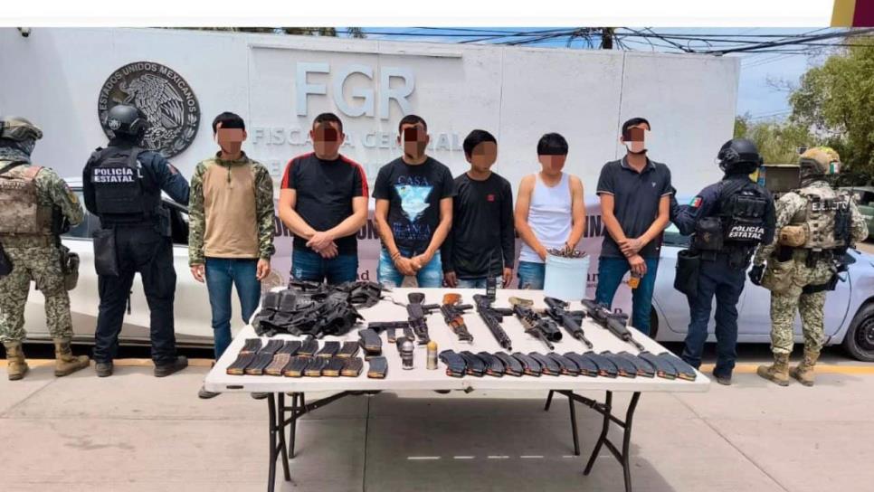 Detienen a 6 personas por presuntos enfrentamientos en San Pedro, Navolato Detienen a 6 personas por presuntos enfrentamientos en San Pedro, Navolato
