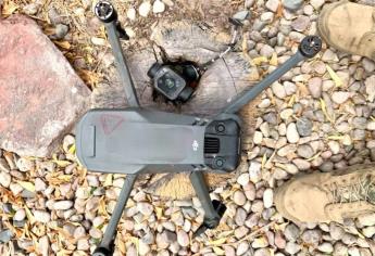 Militares derriban dron sospechoso en El Rosario