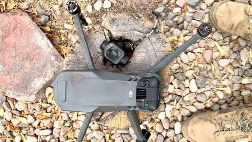 Militares derriban dron sospechoso en El Rosario Militares derriban dron sospechoso en El Rosario