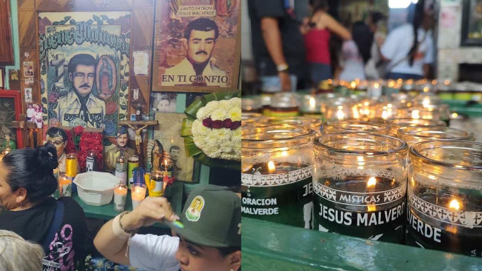 Veneran a Jesús Malverde en Culiacán a 116 años de la muerte del Santo de los pobres Veneran a Jesús Malverde en Culiacán a 116 años de la muerte del Santo de los pobres