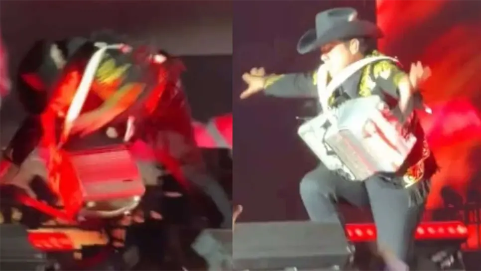 Al final no pasó a mayores y Alfredo Olivas continuó conquistando al público mochitense