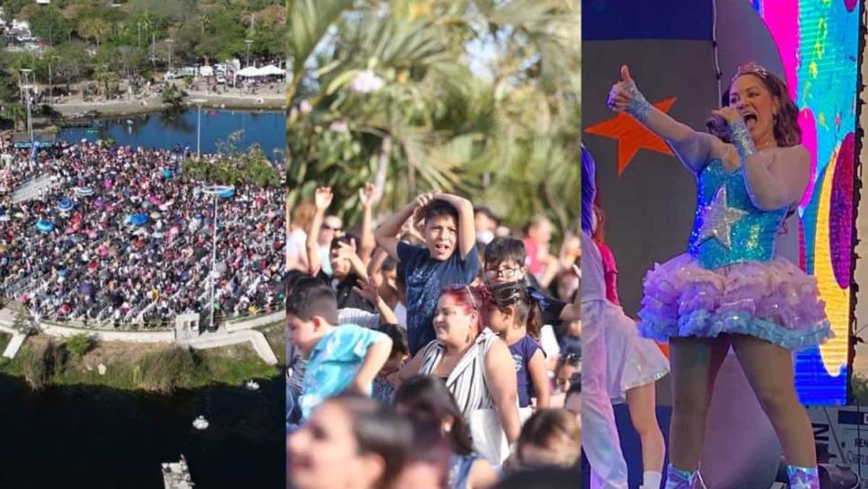 Más de 19 mil personas en Mazatlán celebraron el Día del Niño junto a Tatiana Más de 19 mil personas en Mazatlán celebraron el Día del Niño junto a Tatiana