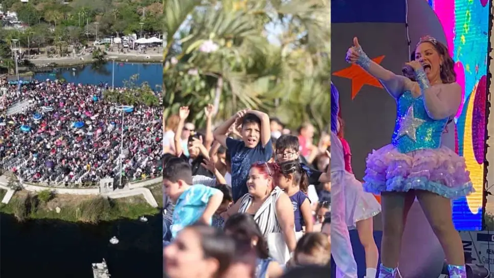 Más de 19 mil personas en Mazatlán celebraron el Día del Niño junto a Tatiana