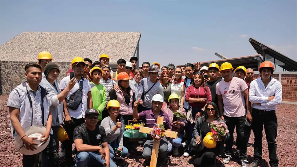 Claudia Sheinbaum supervisó personalmente el avance de las obras. (FOTO: Cortesía).