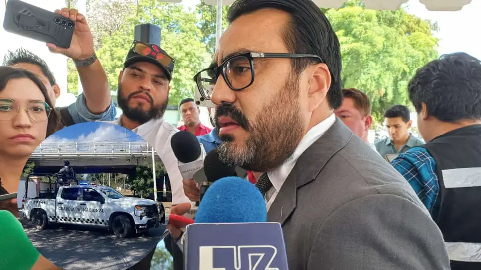 FOTO: Buscan enviar otro tipo de mensaje: Gámez Mendívil tras cuerpo colgado en puente de Culiacán