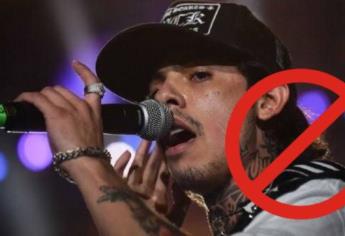Así el apagaron al audio a Natanael Cano cuando estaba cantando narcocorrido en Aguascalientes | VIDEO