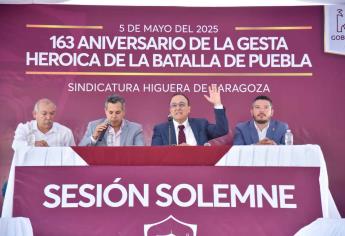 Con traslado de poderes y sesiones solemne de Cabildo, Ahome conmemora 163 aniversario de Higuera de Zaragoza
