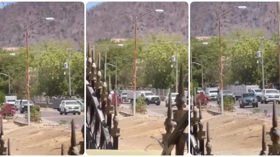 Reportan varias camionetas blindadas con civiles armados circulando en Mocorito Reportan varias camionetas blindadas con civiles armados circulando en Mocorito