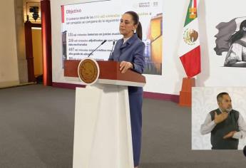 Sheinbaum: En Sinaloa ya se construyen más de mil viviendas del Proyecto de Bienestar